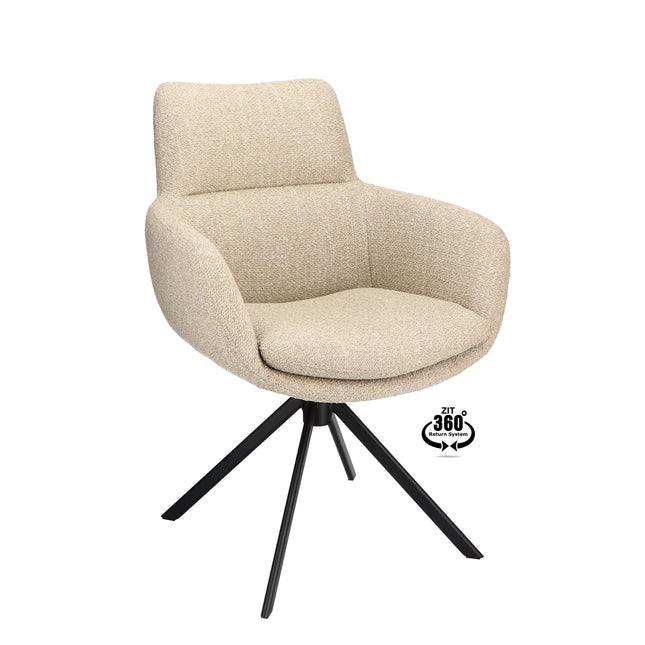 Dune Eetkamerstoel - Liver - Rhythm