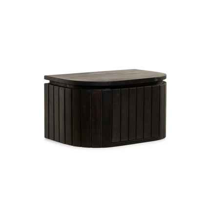 Eetkamerstoel Zara -  Stof Choco
