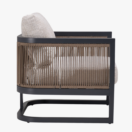 Vila loungeset - Antraciet