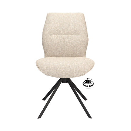 Juno Eetkamerstoel - Beige - Lodge
