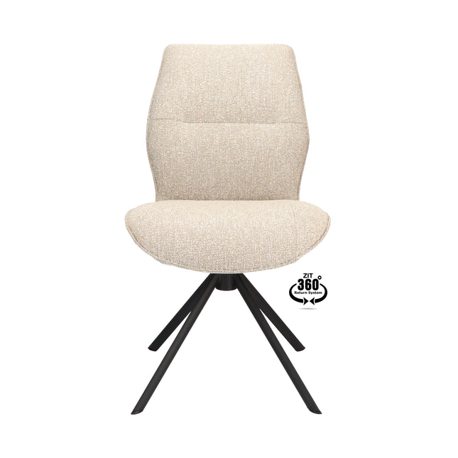 Juno Eetkamerstoel - Beige - Lodge
