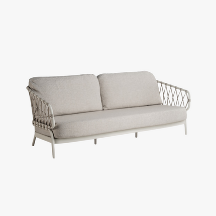 Tiera outdoor - Natal Lounge 3-Seater Creme White