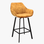 Kopenhagen barkruk - Cognac - ZH 65