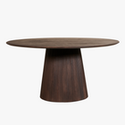 Bas Eettafel - Donkerbruin - ø150 cm - NØBLE