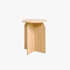 Elke Bijzettafel - Naturel - ø45cm - NØBLE