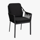 Tiera outdoor - Liv Dining Chair Stackable Black