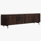 Noah Tv-meubel - Donkerbruin - 210 x43x56 cm