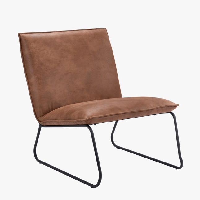 Lille Fauteuil - Cognac - Rawhide - NØBLE