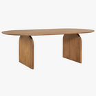 Nøva Eettafel - Bruin - 220x100x71 cm - NØBLE