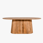 Lunelle Eettafel - Lichtbruin - 230 cm