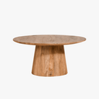 Max Bijzettafel - lichtbruin - ø80cm - NØBLE
