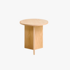 Luca Bijzettafel - Naturel -  ø43 cm - NØBLE