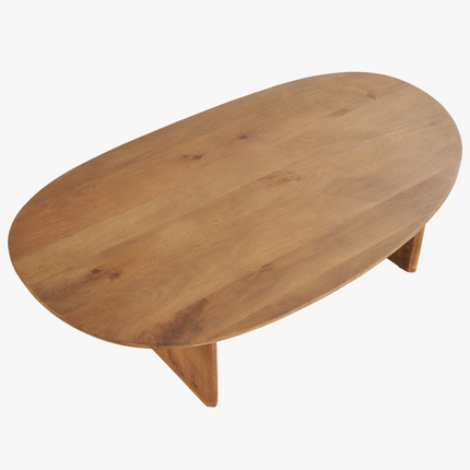 Lotte Salontafel - Lichtbruin - 130x78x38 cm
