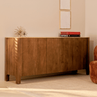 Lex Dressoir - Bruin - 180x80x45cm