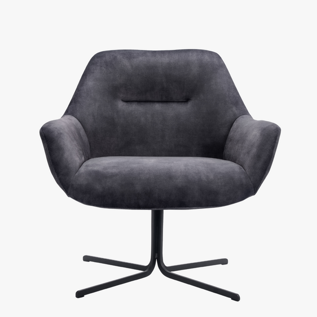 Fjord Fauteuil - Antraciet - Adore - NØBLE