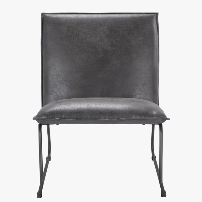 Lille Fauteuil - Grijs - Rawhide - NØBLE