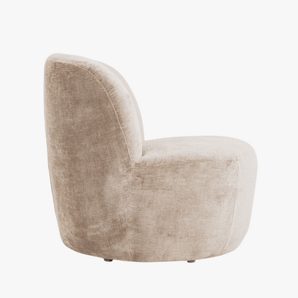 Joost Fauteuil - Beige - Velours