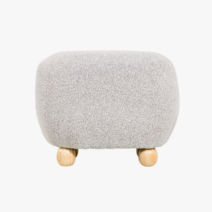 Riva Poef - Bouclé - Naturel