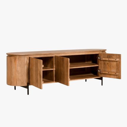 Noah Tv-meubel - Lichtbruin - 175x43x56 cm