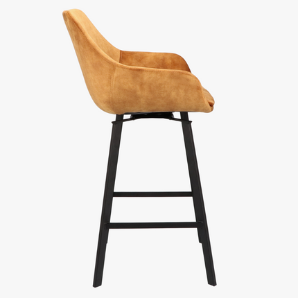 Kopenhagen barkruk - Cognac - ZH 65