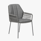 Tiera outdoor - Gloria Dining Chair Charcoal