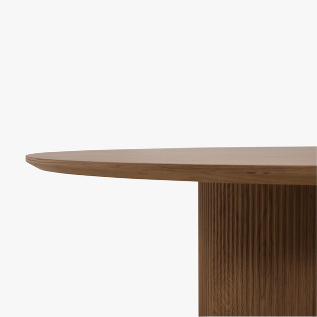 Mirelle Eettafel - Walnoot - ø120cm - NØBLE