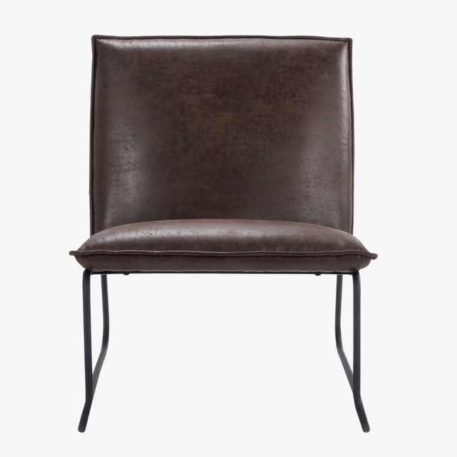 Lille Fauteuil - Bruin - Rawhide - NØBLE