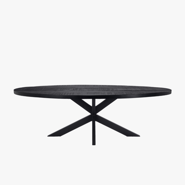 Åkra Eettafel - Zwart - 240 cm - NØBLE