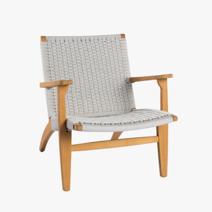 Tiera outdoor - Siësta Lounge Chair Creme White