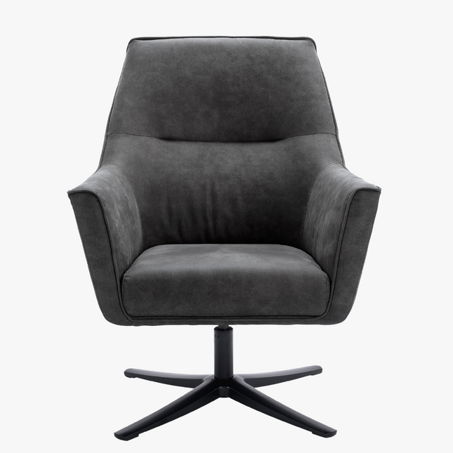 Nord Fauteuil - Grafiet - Microleder - NØBLE