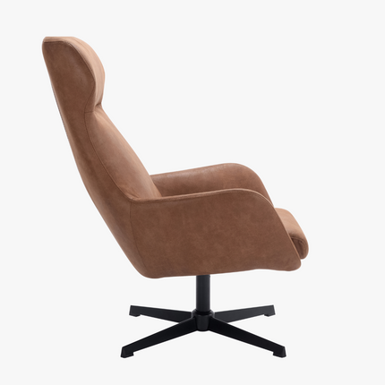 Sol Fauteuil - Camel - Microleder