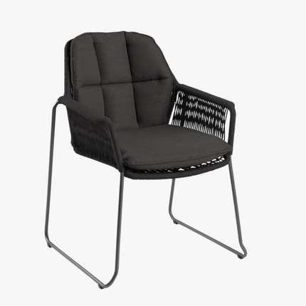 Tiera outdoor - Rivera Dining Stackable Chair Black