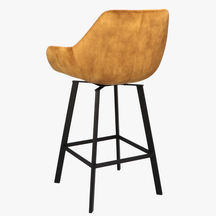 Kopenhagen barkruk - Cognac - ZH 65