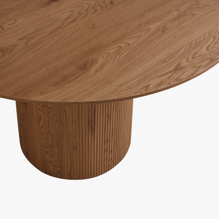 Mirelle Eettafel - Walnoot - ø120cm