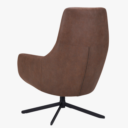 Hav Fauteuil - Bruin - microleder