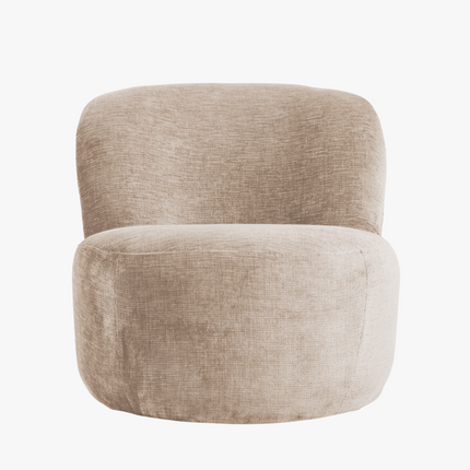 Joost Fauteuil - Beige - Velours