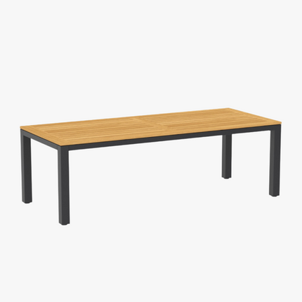 Tiera outdoor - Briga Dining Table Teak 240 x 100 Charcoal