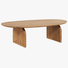 Lotte Salontafel - Lichtbruin - 130x78x38 cm - NØBLE