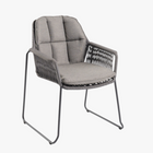 Tiera outdoor - Rivera Dining Stackable Chair Charcoal