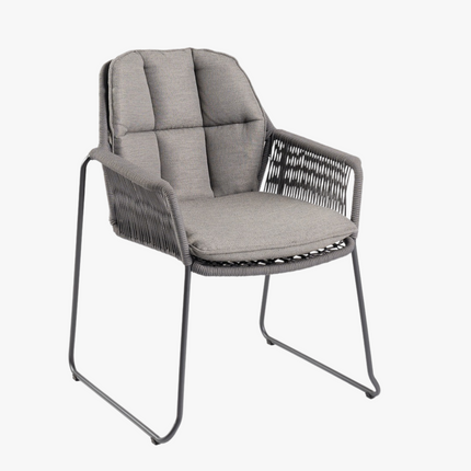 Tiera outdoor - Rivera Dining Stackable Chair Charcoal