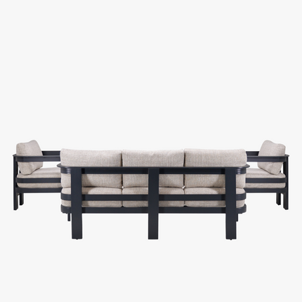Lugn loungeset - Antraciet