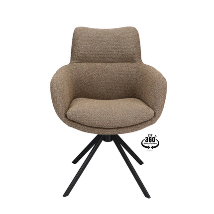 Dune Eetkamerstoel - Bruin - Rhythm