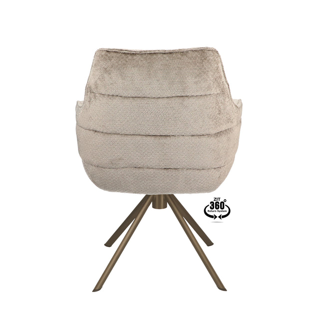 Nola Eetkamerstoel - Clay - Movie