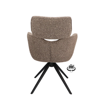 Nienke Eetkamerstoel - Sepia - Lodge