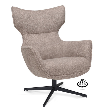Harbour Fauteuil - Zand - Stof leo