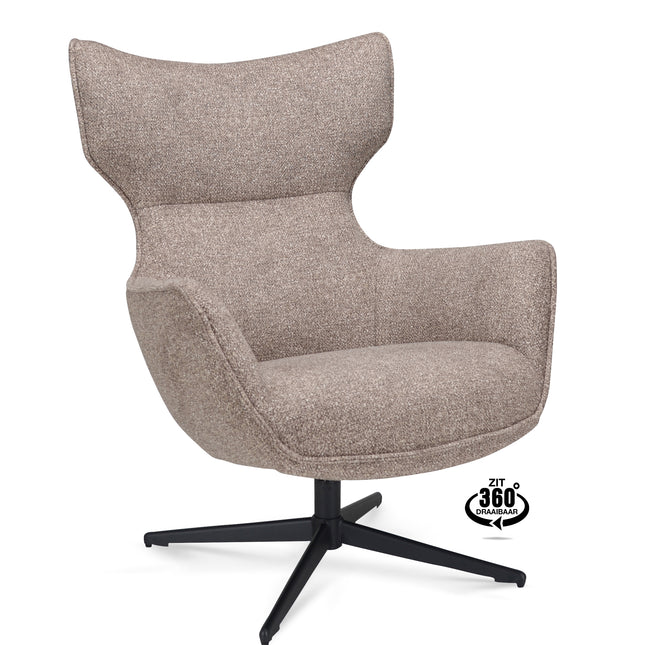 Harbour Fauteuil - Zand - Stof leo