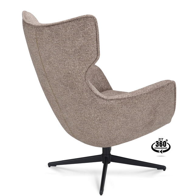Harbour Fauteuil - Zand - Stof leo