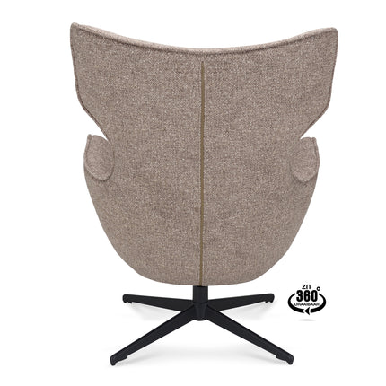 Harbour Fauteuil - Zand - Stof leo