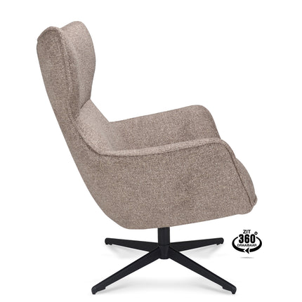 Harbour Fauteuil - Zand - Stof leo