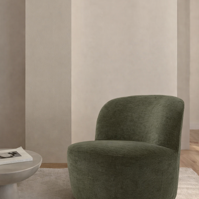 Joost Fauteuil - Groen - Velours